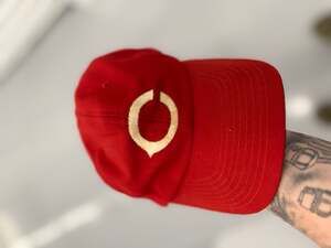 Vintage Cincinnati Reds Snapback Trucker Hat Red Green Underbrim